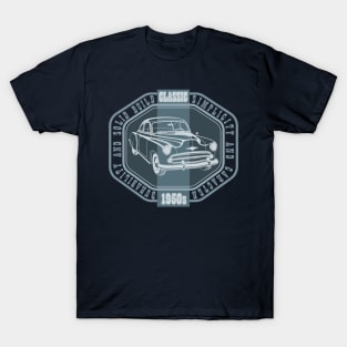 Collectable Cars Classic 1950s Baby Boomers T-Shirt